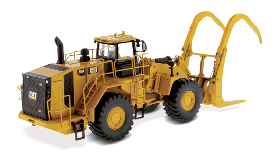 Miniatura Colecionável - Pá Carregadeira com Garra CAT 988K - Escala 1:50
